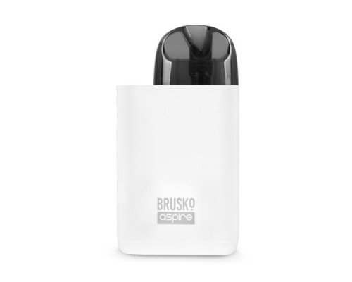 Купить Перезаправляемая Под-Система Бруско Миникан Плюс (Brusko Minican Plus) 850 mah, Белый по оптовой цене