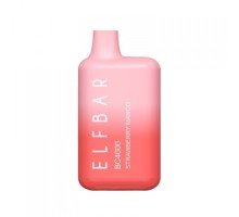 Электронная сигарета Эльф Бар 4000 затяжек Клубника Манго (Elf Bar BC 4000 Strawberry Mango)